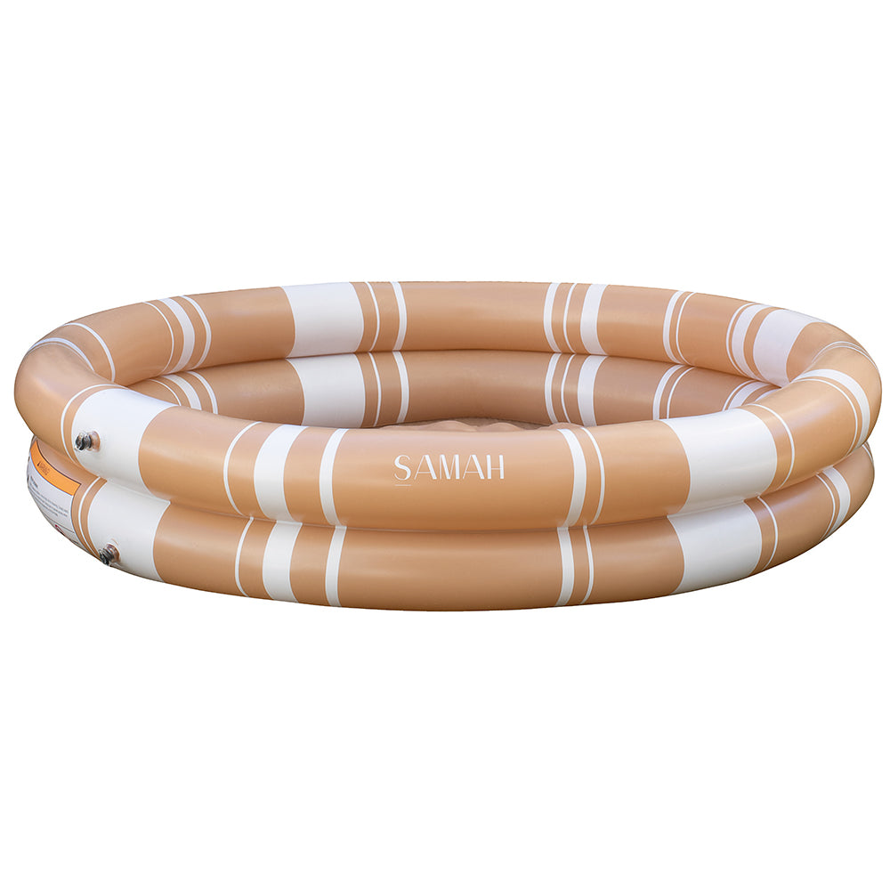 Cinnamon Stripe Inflatable Pool – Hello Samah